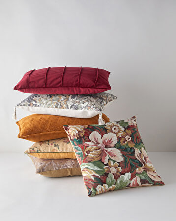 Belicia Dekoratif Kırlent 35x55 cm Bordo