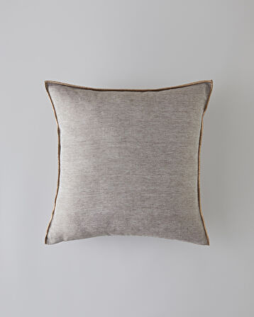 Ellie Dekoratif Kırlent Kılıfı 45x45 cm Bronz