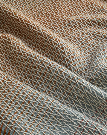 Gia Koltuk Şalı 140x170 cm Multicolor