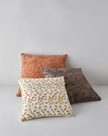 Mocha Dekoratif Kırlent 45x45 cm Kahve