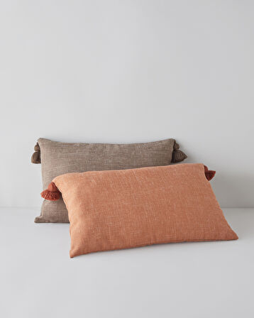 Madeline Dekoratif Kırlent 35x50 cm Kiremit