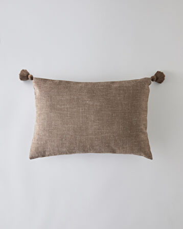 Madeline Dekoratif Kırlent 35x50 cm Kahve