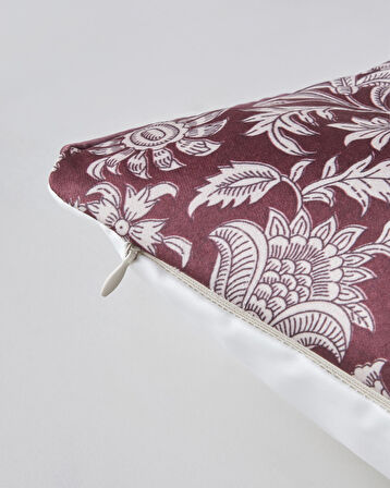 Canopy Kırlent Kılıfı 45x45 cm Bordo