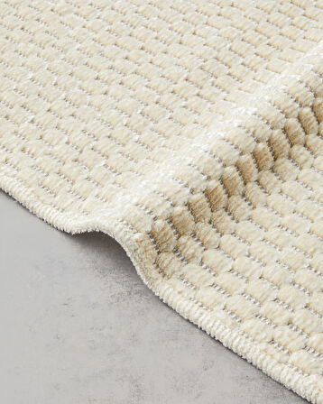 Ales Dokuma Kilim 80x150 cm Ekru