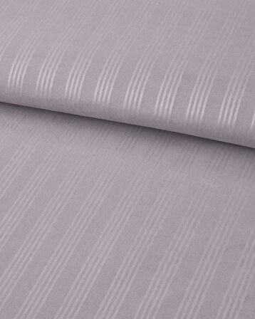 Glossy Kolay Ütülenir Perkal Tek Kişilik Nevresim Takımı 160x220 cm Gri