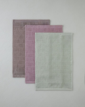 Panera Pamuk El Havlusu 30x45 cm Sisli Kahve