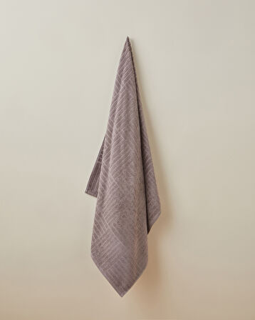 Panera Pamuk Banyo Havlusu 90x150 cm Sisli Kahve