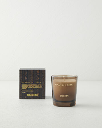 Savannah Terra Kokulu Mum 120 gr Şeffaf