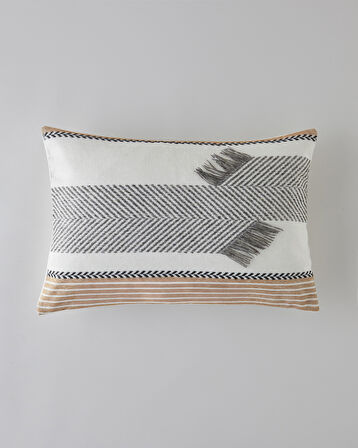 Arnie Dekoratif Kırlent 35x50 cm Ekru