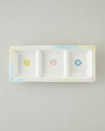 Patchie Stoneware Çerezlik 35x15 cm Renkli