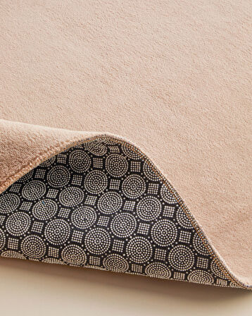 Strala Banyo Paspası Seti 60x80 cm + 40x60 cm Koyu Bej