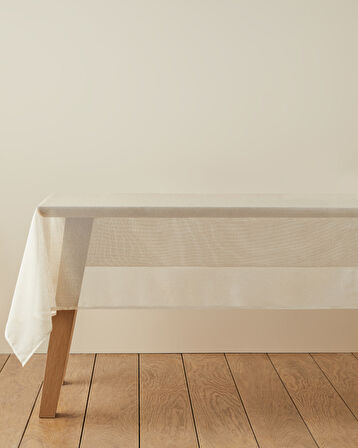 Nour Polyester Masa Örtüsü 145x200 cm Gold