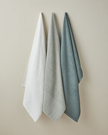 Pure Pamuk Banyo Havlusu 70x140 cm Sage