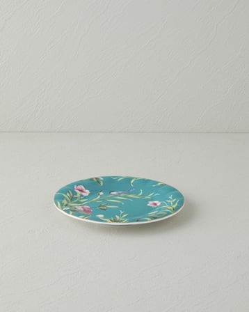 Vanilla New Bone China Pasta Tabağı 16 cm Turkuaz