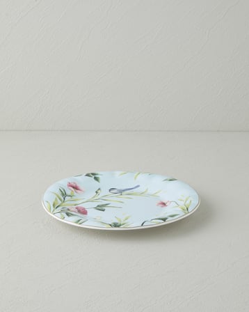 Vanilla New Bone China Pasta Tabağı 20 cm Açık Mavi