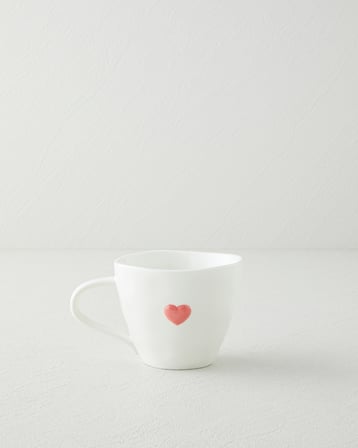 Lovelle Stoneware Kupa 320 ml Pembe