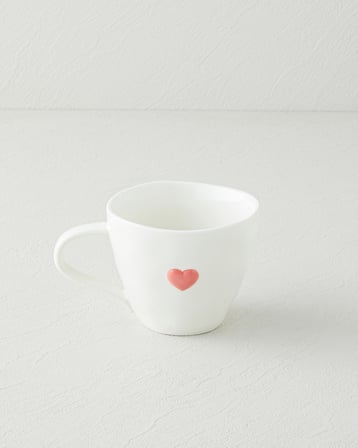 Lovelle Stoneware Kupa 320 ml Pembe