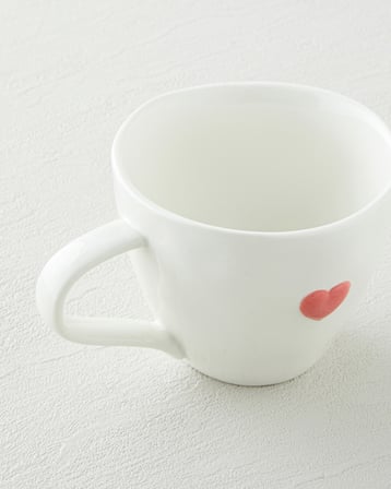 Lovelle Stoneware Kupa 320 ml Pembe