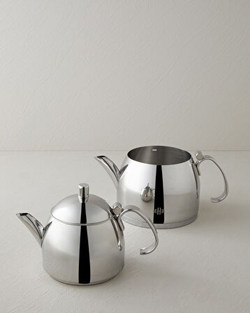 Lumos Çelik Çaydanlık 1,3 – 2,25 Lt Silver