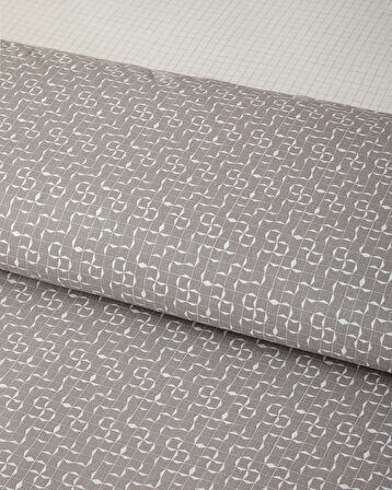 Geomora Kolay Ütülenir Çift Kişilik Nevresim Takımı 200x220 cm Vizon