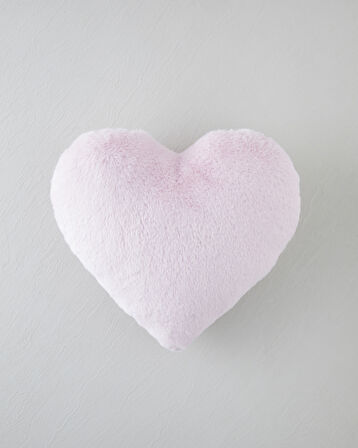 Kalpli Dekoratif Kırlent Pudra