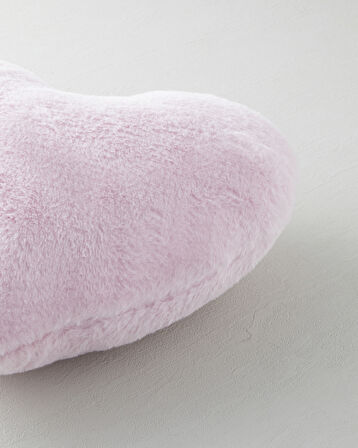 Kalpli Dekoratif Kırlent Pudra