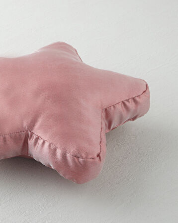 Star Dekoratif Kırlent Pudra