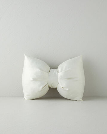 Fiyonklu Dekoratif Kırlent Gold