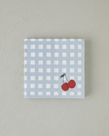 Cherry Cherry 20'li Kağıt Peçete 33x33 cm Mavi