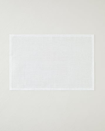 Soft Glow 4'lü Amerikan Servis 30x45 cm Beyaz