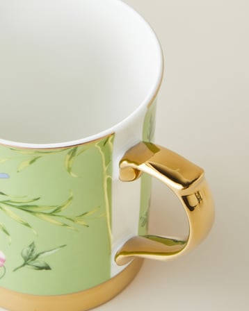 Vanilla New Bone China Kupa 400 ml Açık Yeşil