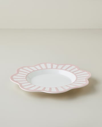 Soft Cloud Stoneware Servis Tabağı 27,5 cm Açık Pembe