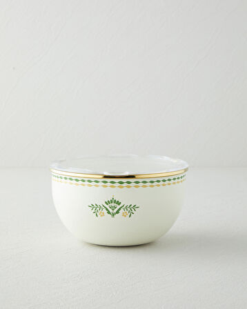 Botanic Garden Emaye 2'li Saklama Kabı 0,75 x 1,20 L Yeşil