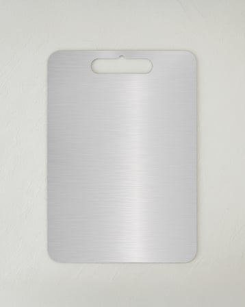 Titan Cut Paslanmaz Çelik Kesme Tahtası 24x34 cm Gri
