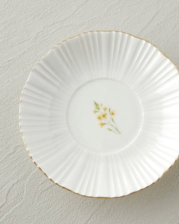 Soft Garden Porselen Kahvaltı Takımı 20 Parça 6 Kişilik Gold