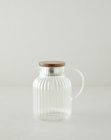 Pure Luxe Cam Sürahi 1400 ml Şeffaf