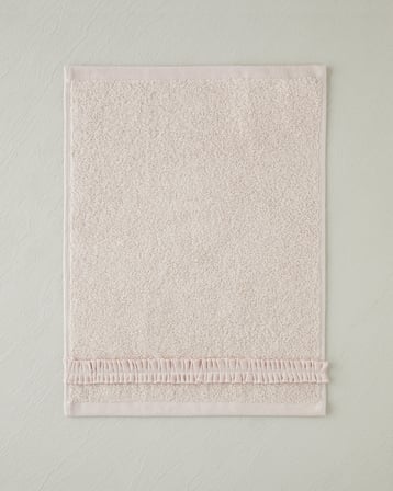Soft Ruffle %100 Pamuk El Havlusu 30x40 cm Pudra
