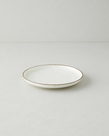 Antiquelle Porselen Pasta Tabağı 20 cm Krem