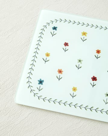 Arnie Cam Kesme Tahtası 20x30 cm Renkli