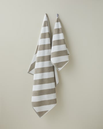 Diagonal %100 Pamuk Yüz Havlusu 50x80 cm Gri