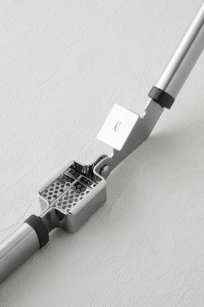 Steel Force Paslanmaz Çelik Sarımsak Ezici 18,5 cm Siyah - Gri