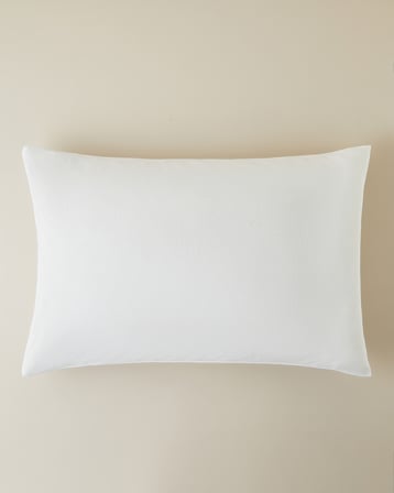 Dream Touch Örme Sıvı Geçirmez Alez Yastık Kılıfı 50x70 cm Beyaz