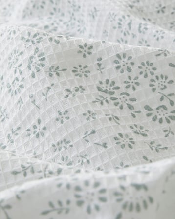 Bloomlet Çift Kişilik Pike 200x220 cm Yeşil