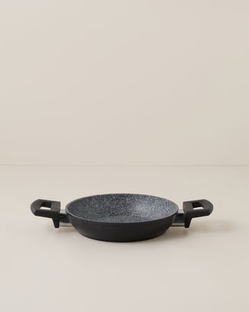 Valencia Premium 2 Parça Tava-Sahan Seti 20-26 cm Siyah