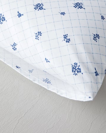 Heritage blue Kolay Ütülenir 2'li Yastık Kılıfı 50x70 cm Mavi