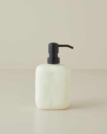 Andre Stoneware 3'lü Banyo Seti Krem