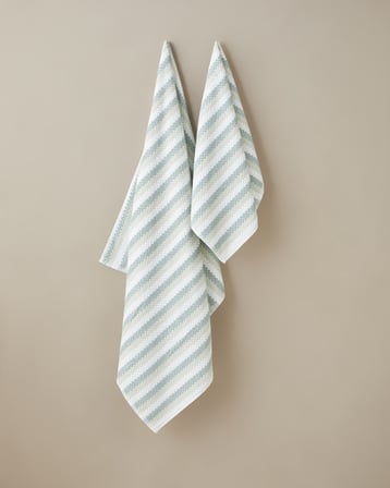 Virelia %100 Pamuk Yüz Havlusu 50x80 cm Yeşil