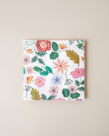 Florally 20'li Kağıt Peçete 33x33 cm Kırmızı-Pembe