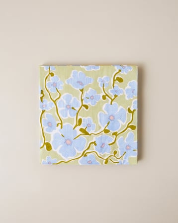 Floral Harmony 20'li Kağıt Peçete 33x33 cm Yeşil