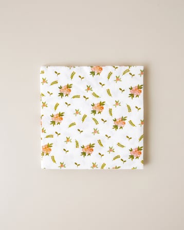 Leaf & Bloom 20'li Kağıt Peçete 33x33 cm Pembe